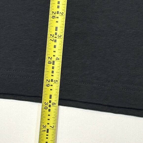 Reebok Spellout Logo Shirt Adult Extra Large XL Black Short Sleeve Basketball - Picture 12 of 12